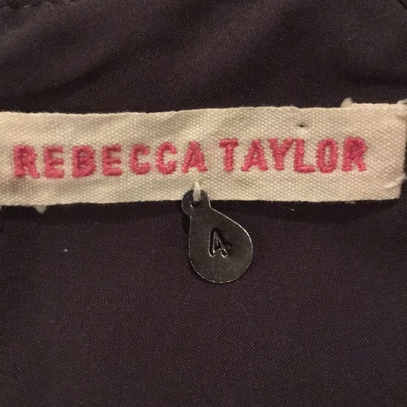 Rebecca Taylor dress with black lace accents - Picture 6 of 6